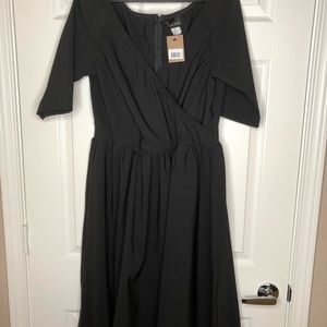 Lucky Thirteen Off The Shoulder Black Dress; NWT